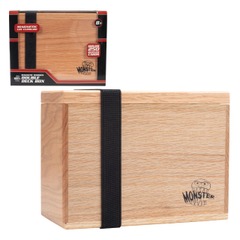 Monster - Magnetic Wooden Double Deck Box - Red Oak